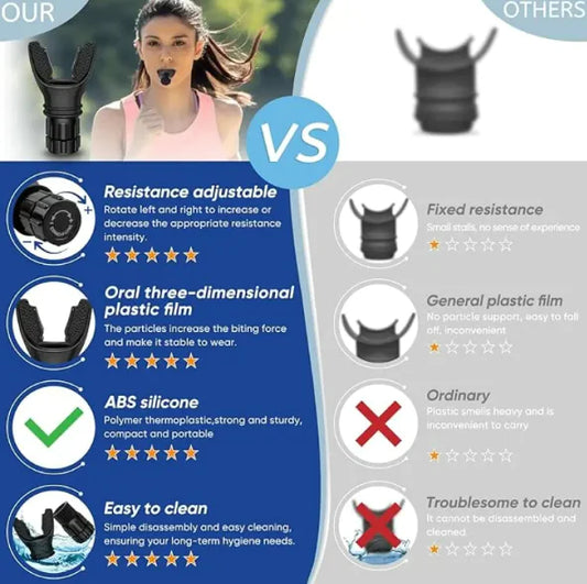 Breathing Trainer Fitness Equipment – Portable Lung Capacity & Endurance Booster